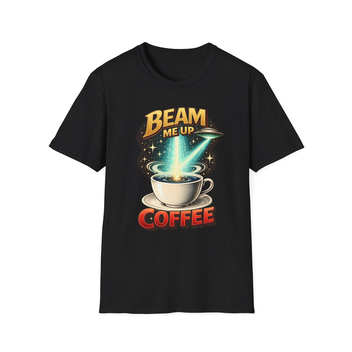 Beam Me Up Coffee T-Shirt