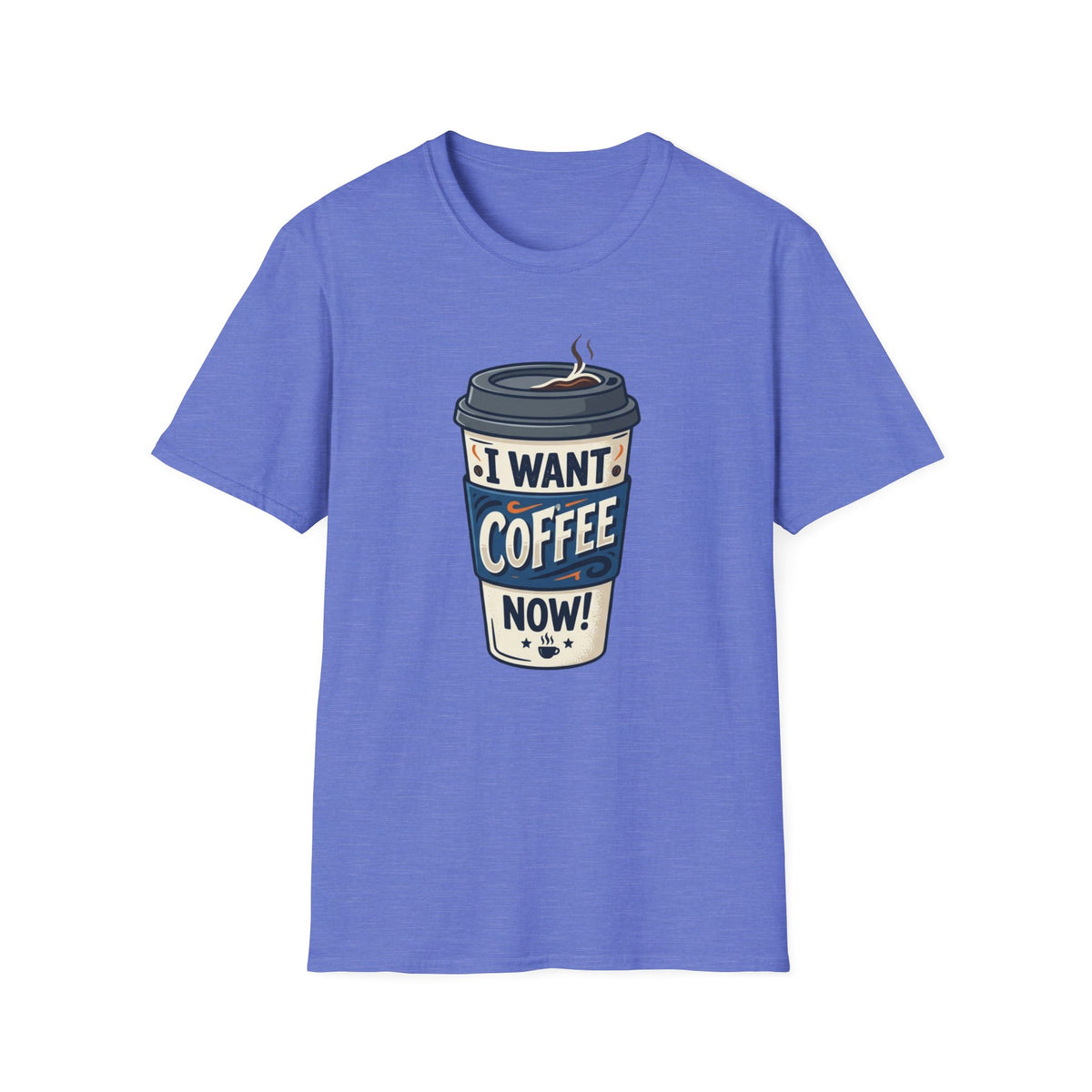 White Coffee Cup T-Shirt