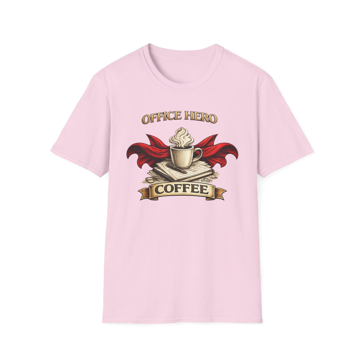 Office Hero Coffee T-Shirt