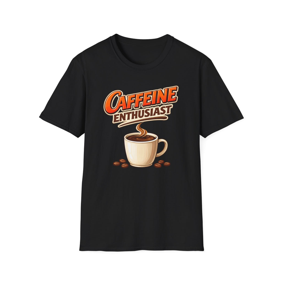 Caffeine Enthusiast - Cup T-Shirt
