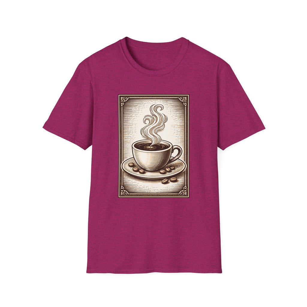 Coffee Woodcut T-Shirt