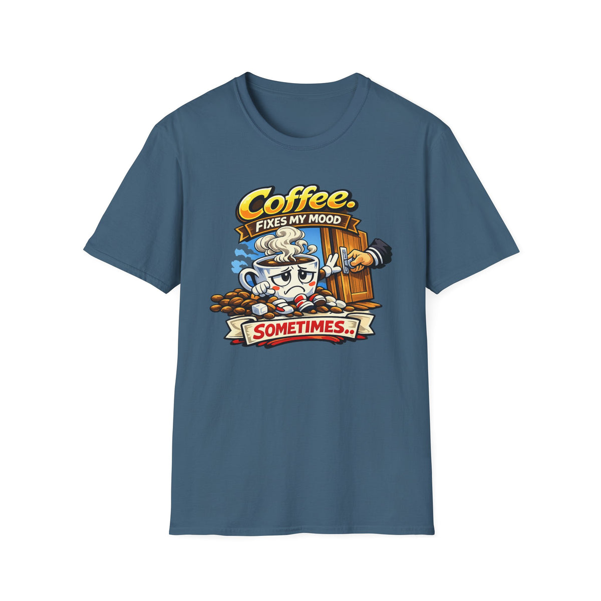 Coffee Fixes My Mood Sometimes T-Shirt