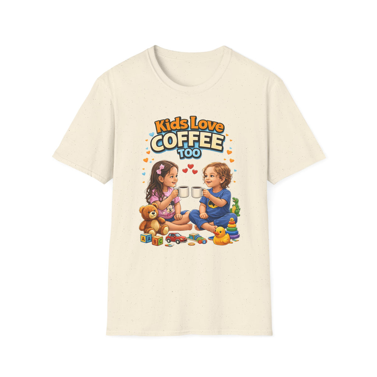 Kids Love Coffee Too T-Shirt