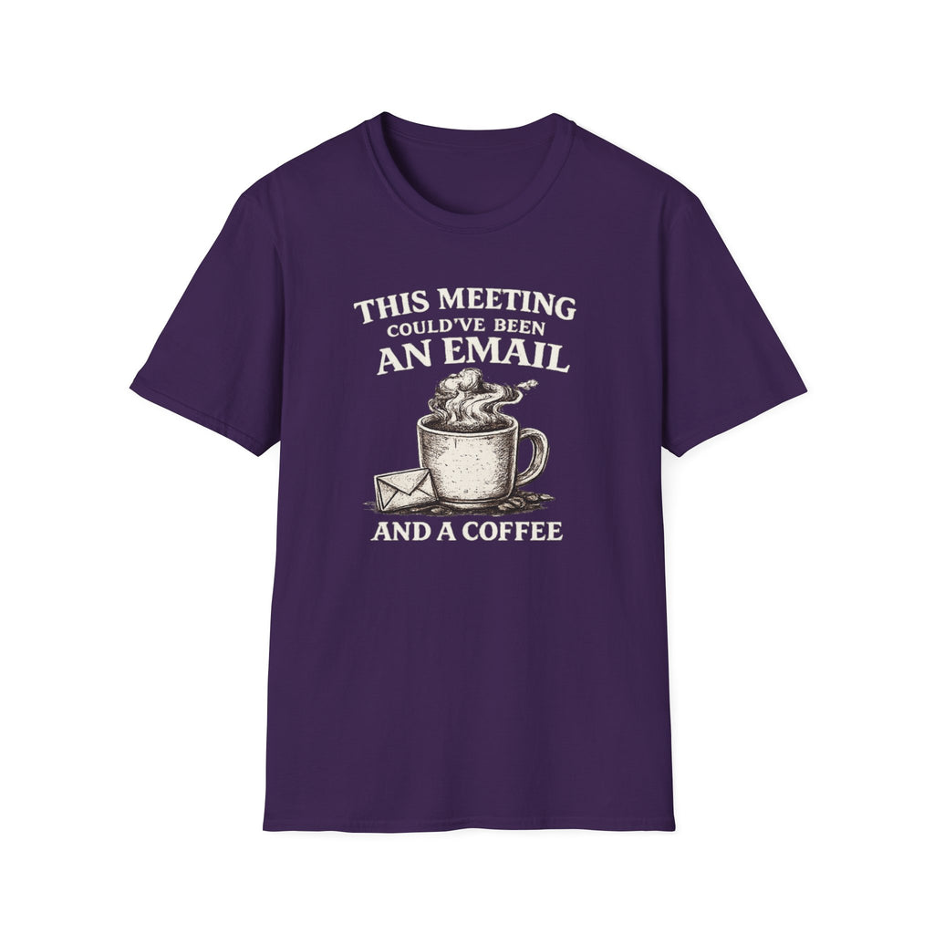Email and a Coffee T-Shirt
