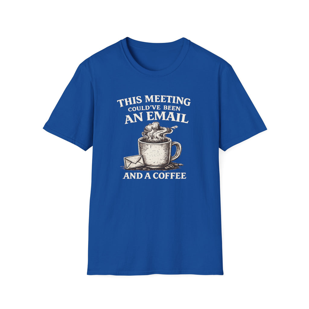 Email and a Coffee T-Shirt