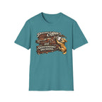 Powered by Coffee and Questionable Decisions T-Shirt