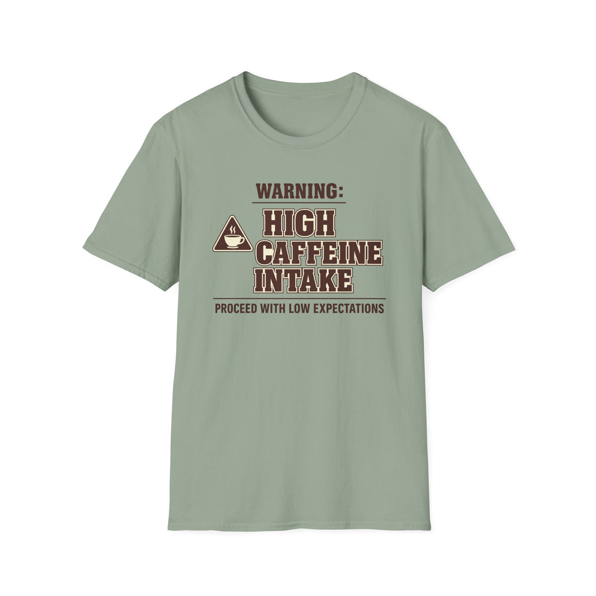 Caffeine Warning T-Shirt