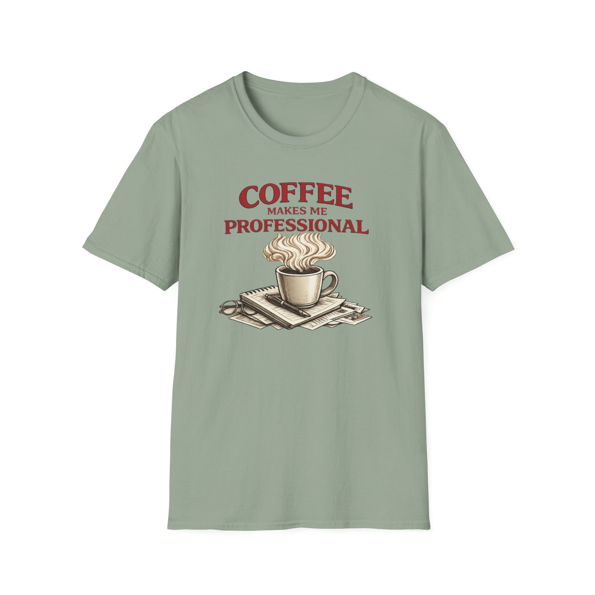 Coffee Makes Me Professionial T-Shirt