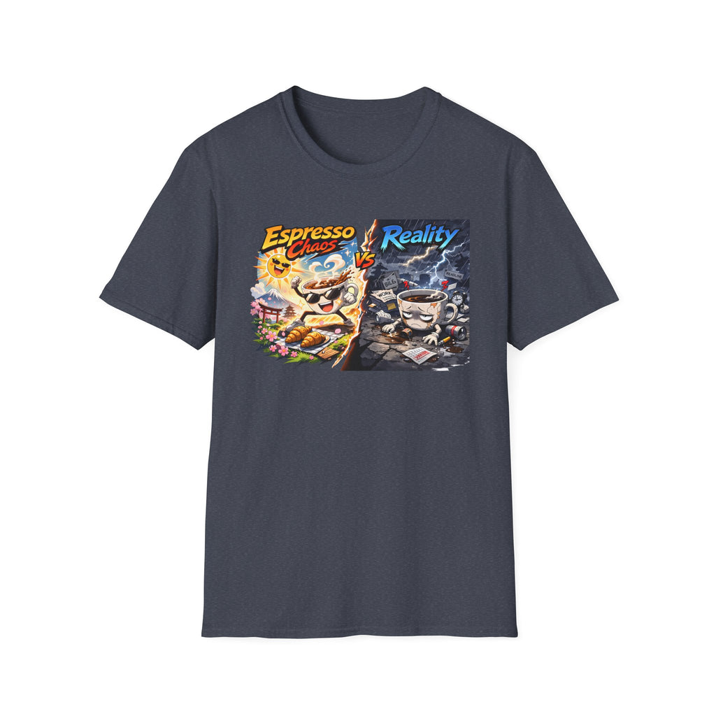 Espresso Chaos vs Reality T-Shirt