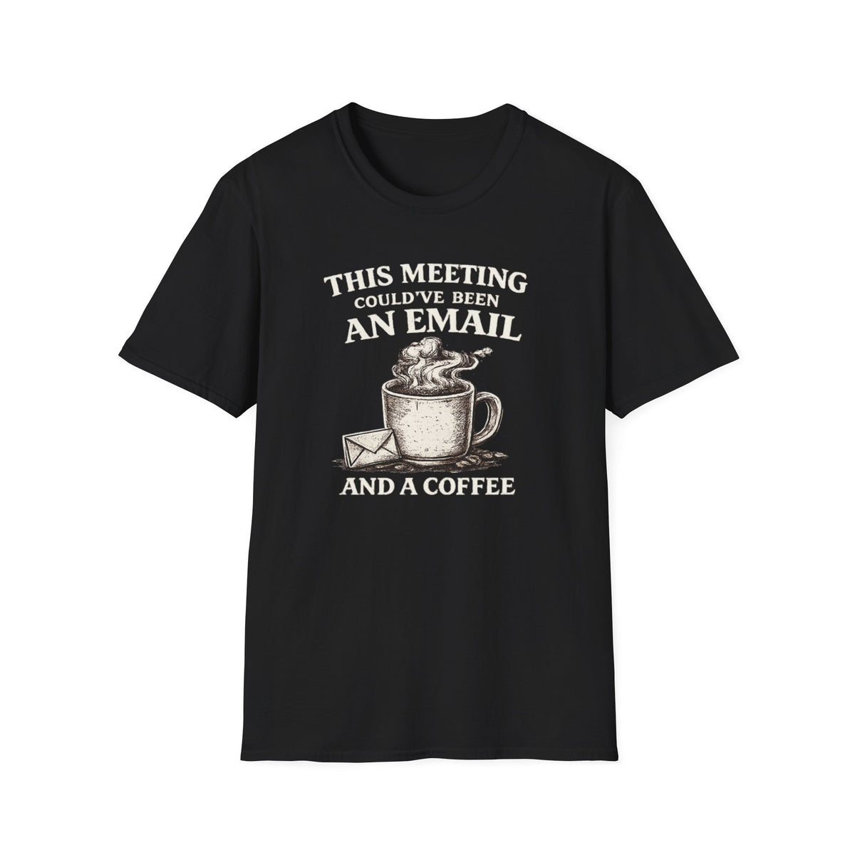 Email and a Coffee T-Shirt