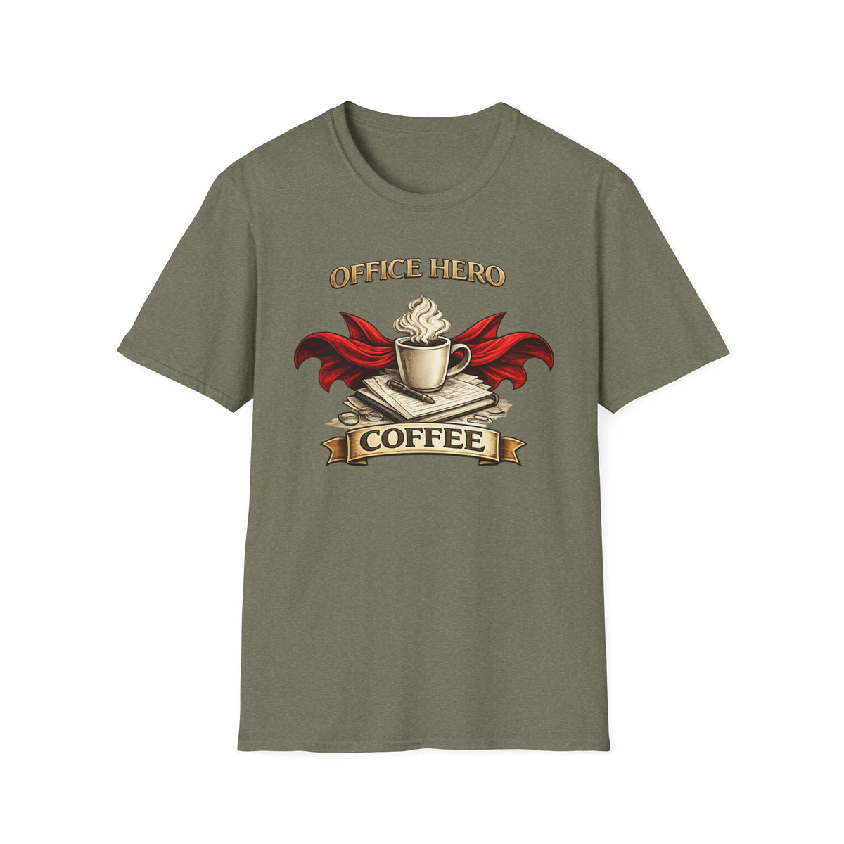 Office Hero Coffee T-Shirt