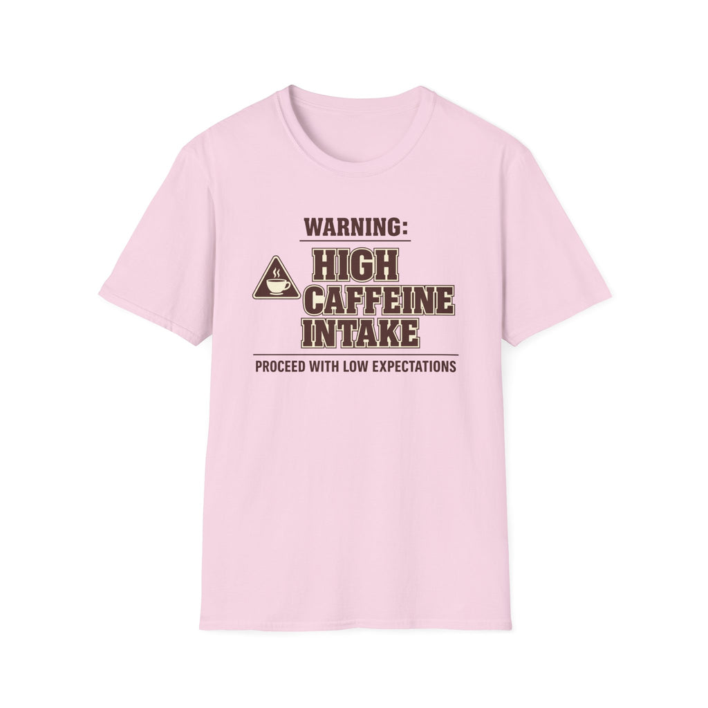 Caffeine Warning T-Shirt
