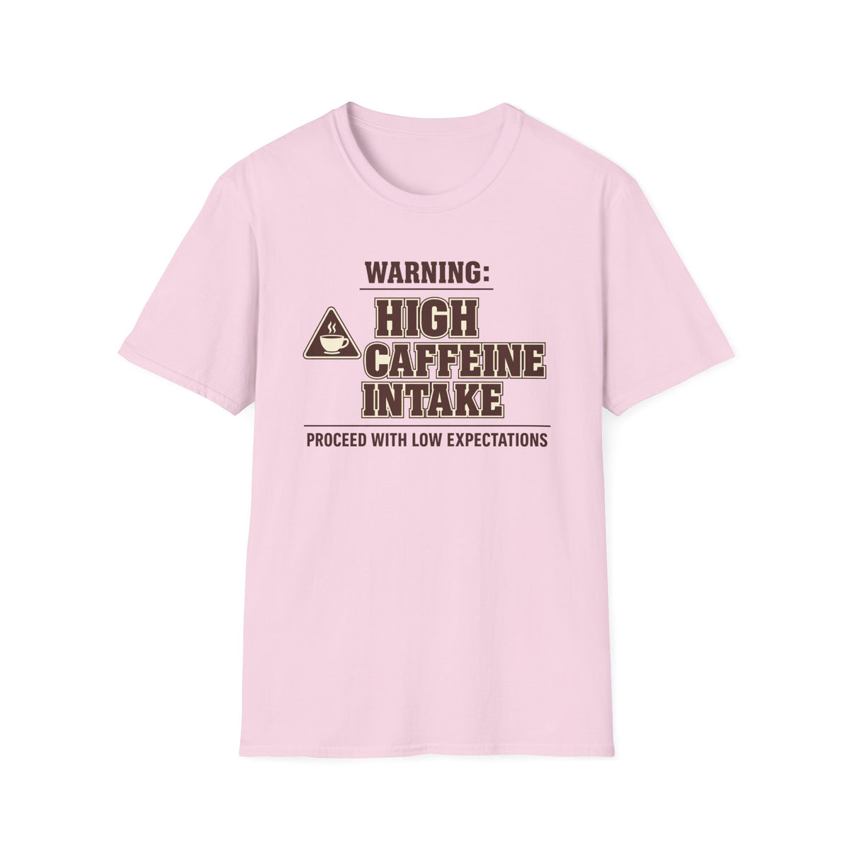 Caffeine Warning T-Shirt