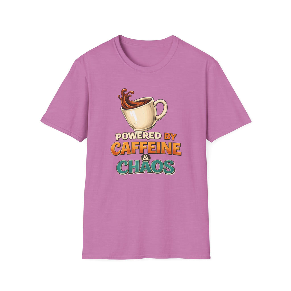 Powered by Caffeine and Chaos T-Shirt