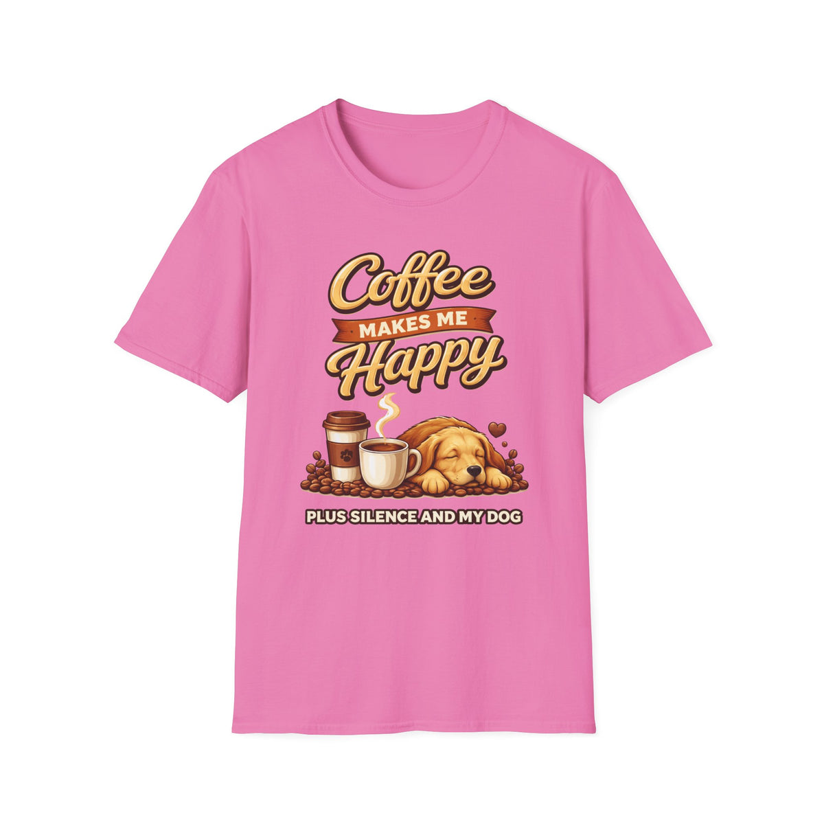 Coffee Makes Me Happy T-Shirt