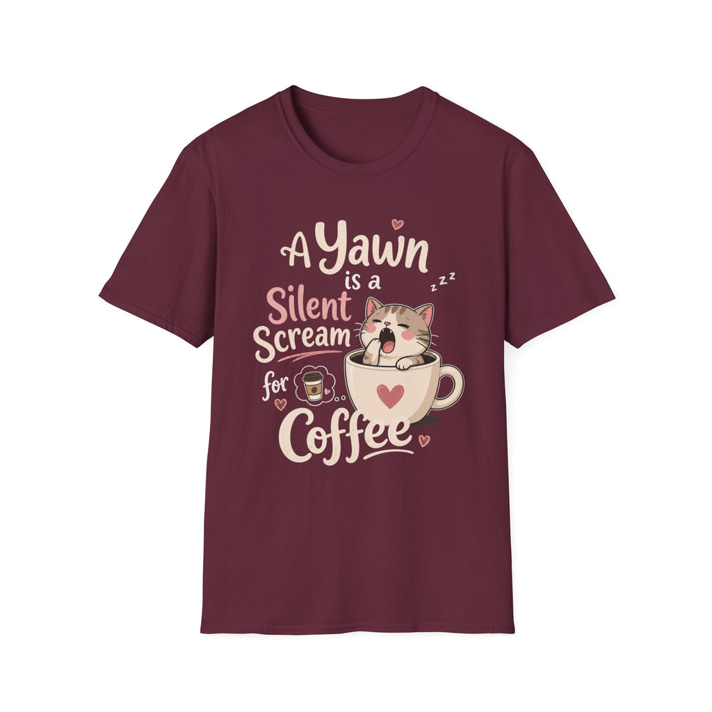 A Kitten's Yawn T-Shirt