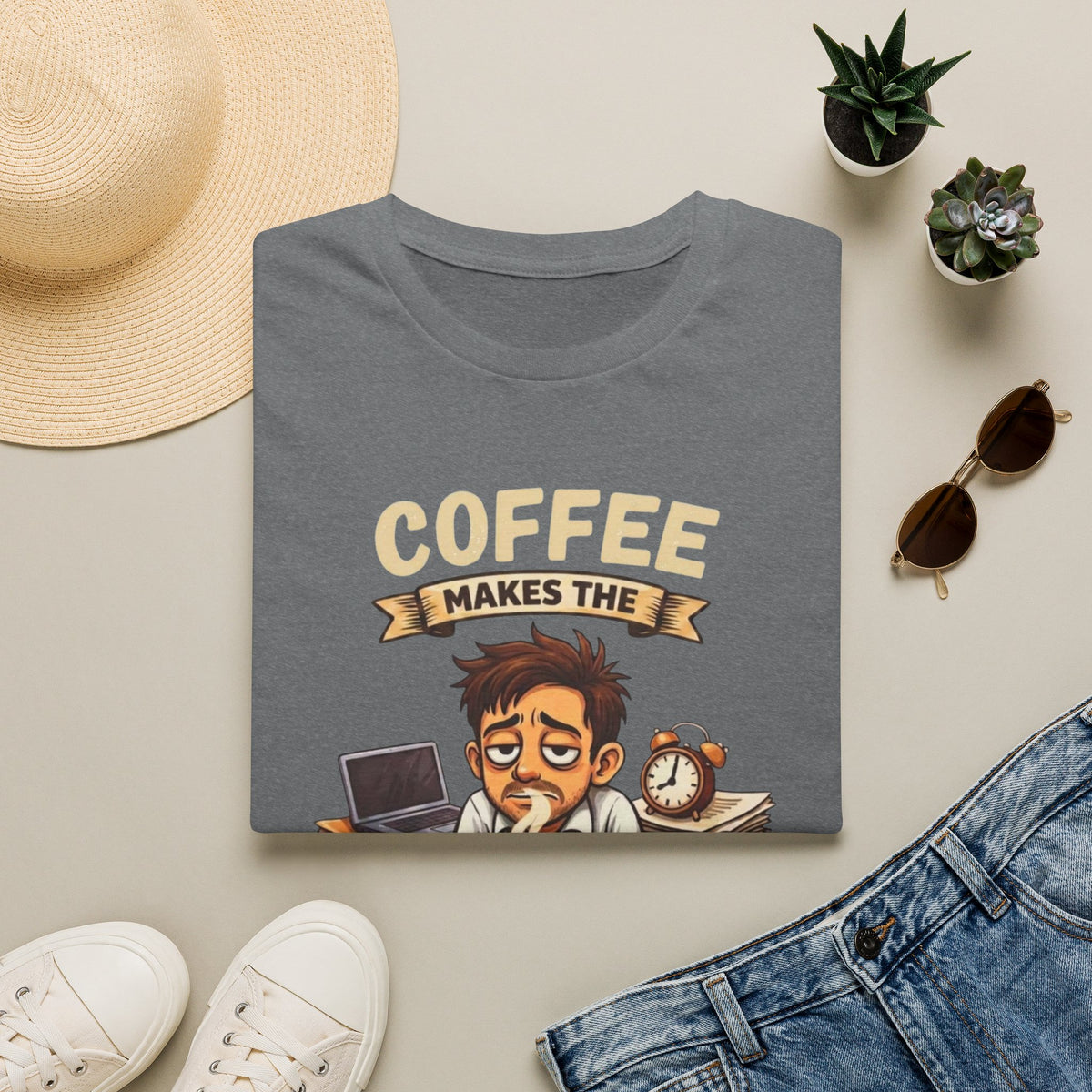 Coffee Makes the Man T-Shirt