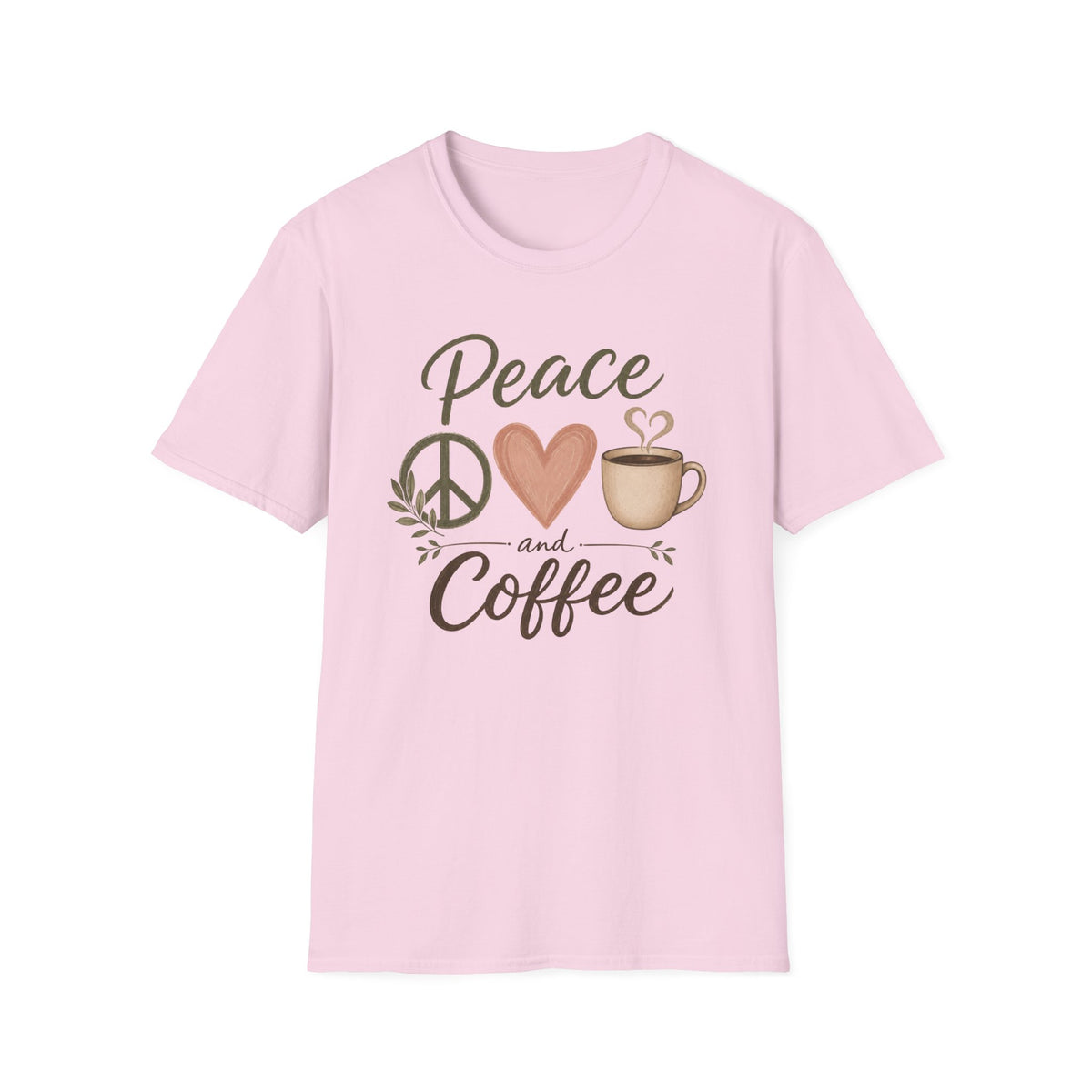 Peace, Love and Coffee T-Shirt