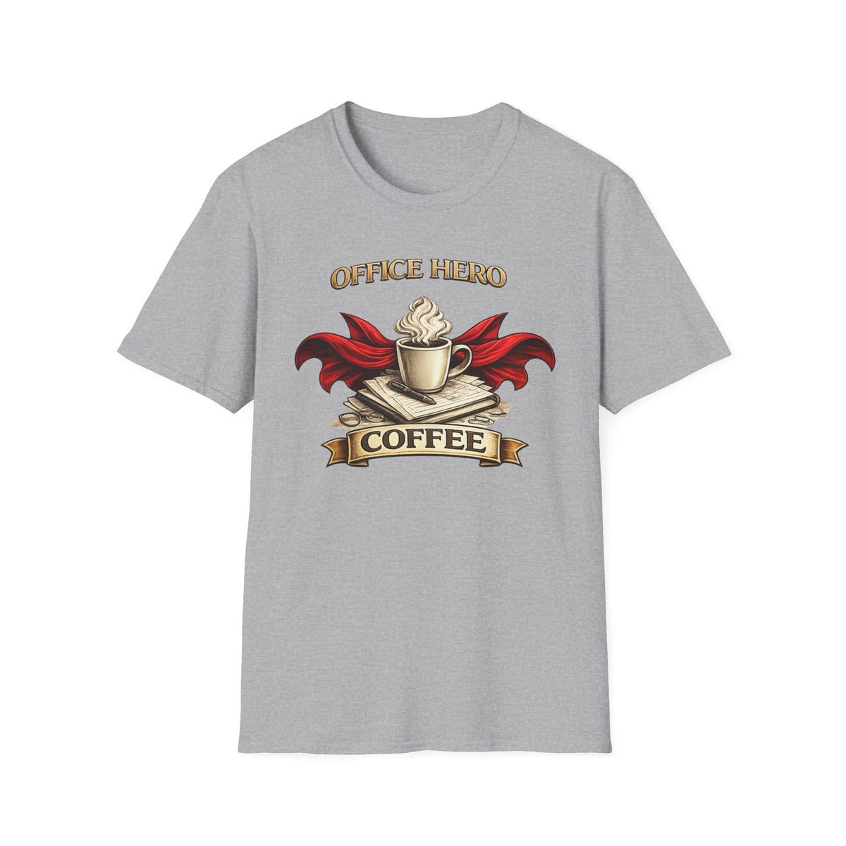 Office Hero Coffee T-Shirt