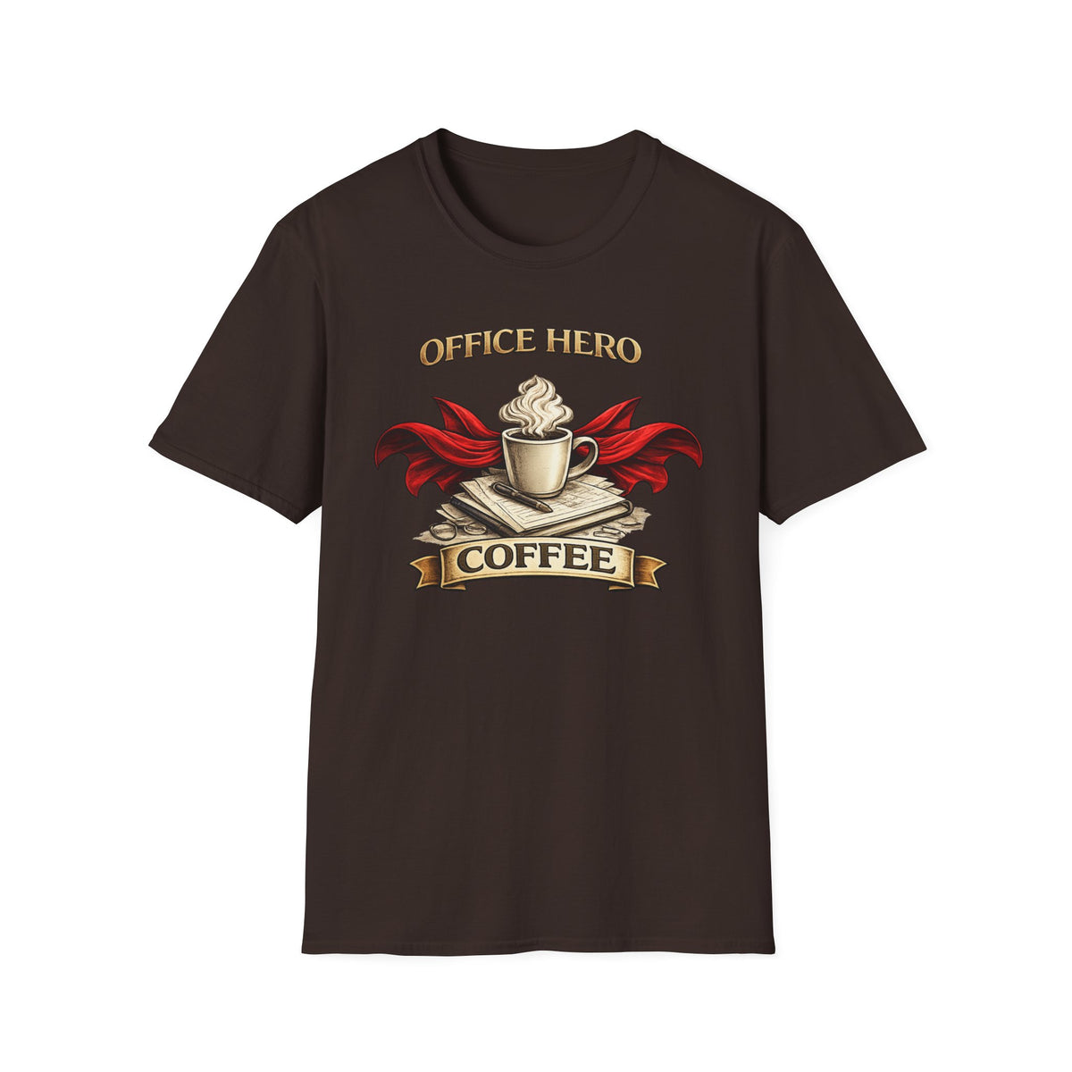 Office Hero Coffee T-Shirt