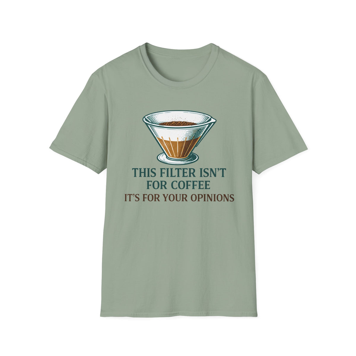 Coffee Filter T-Shirt