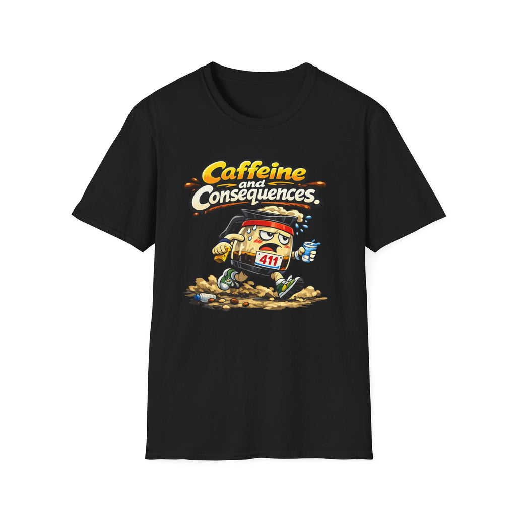 Caffeine and Consequences 2 T-Shirt