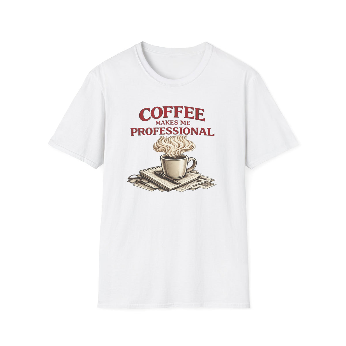 Coffee Makes Me Professionial T-Shirt