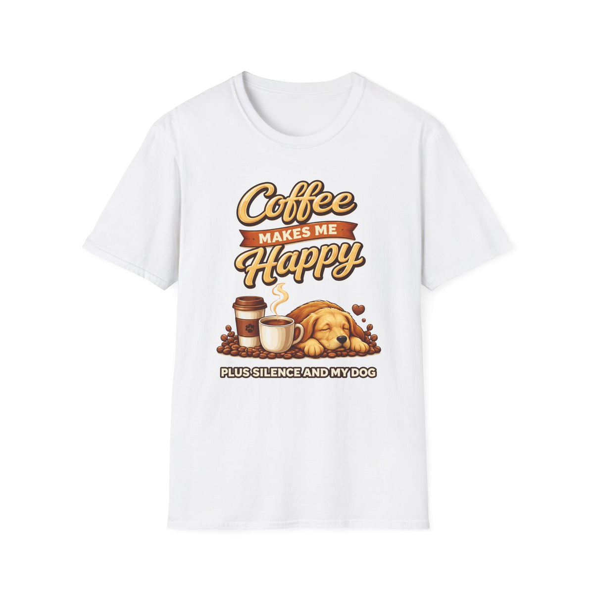 Coffee Makes Me Happy T-Shirt
