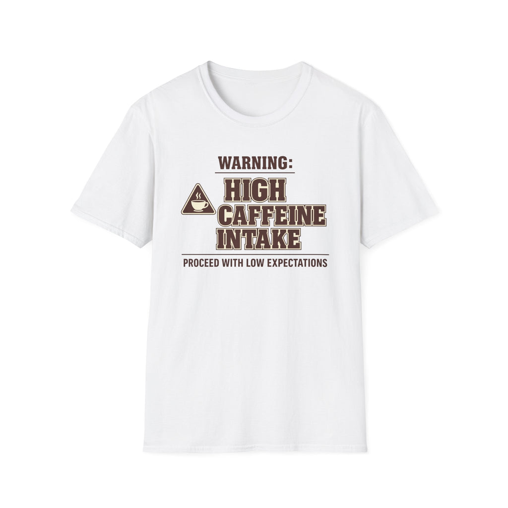 Caffeine Warning T-Shirt