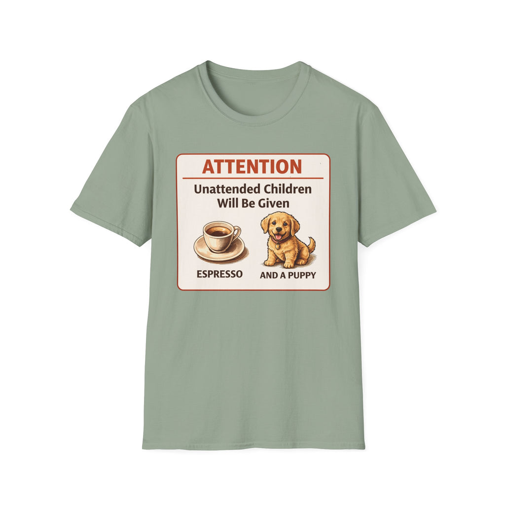 Espresso and Puppies T-Shirt