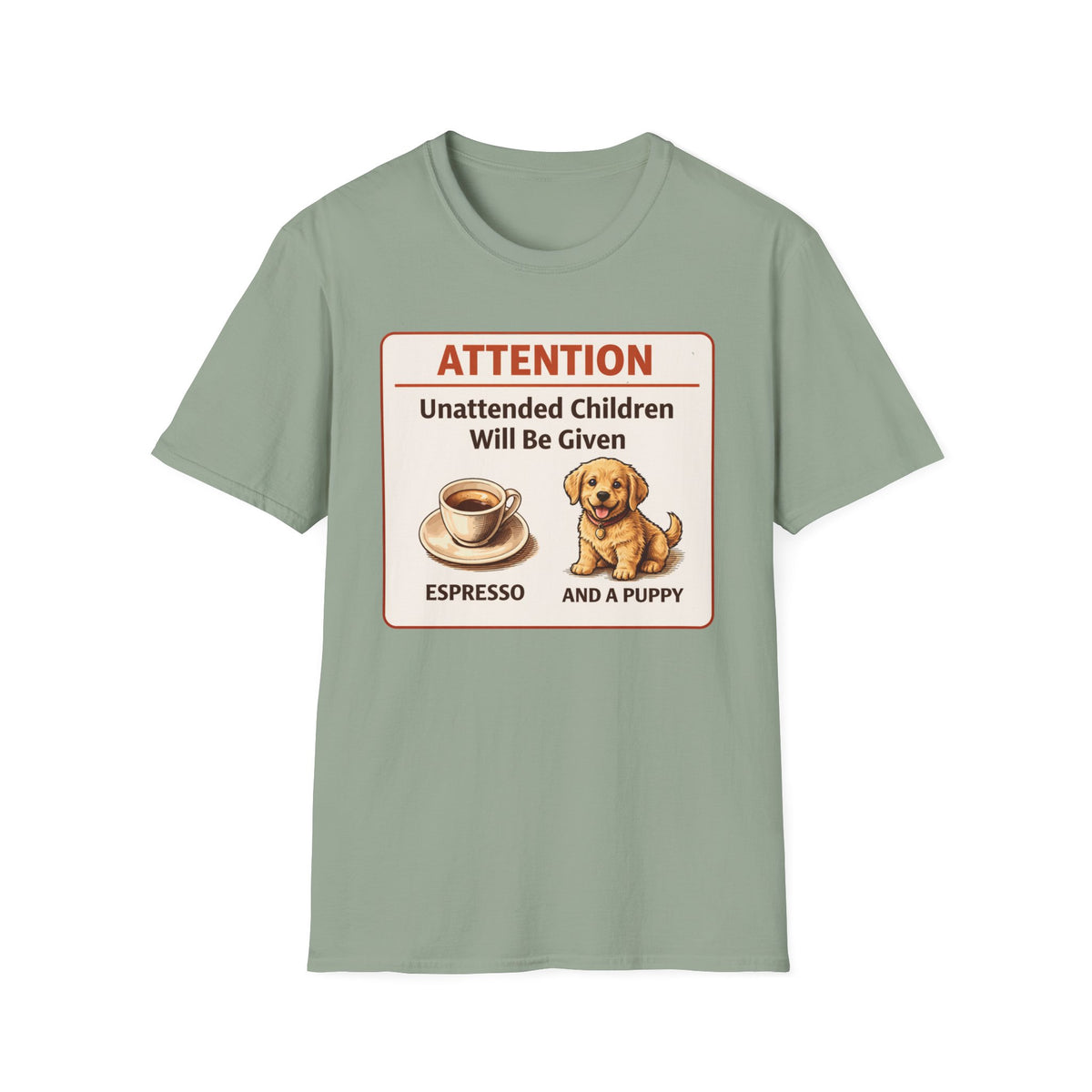 Espresso and Puppies T-Shirt