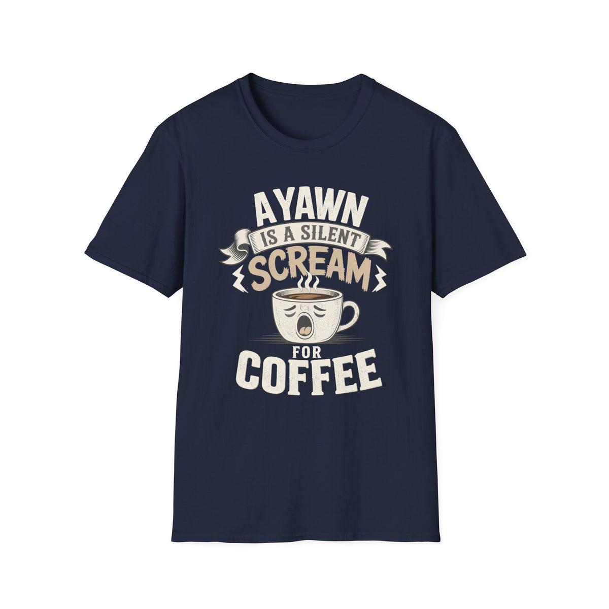 A Yawn for a Coffee Cup T-Shirt