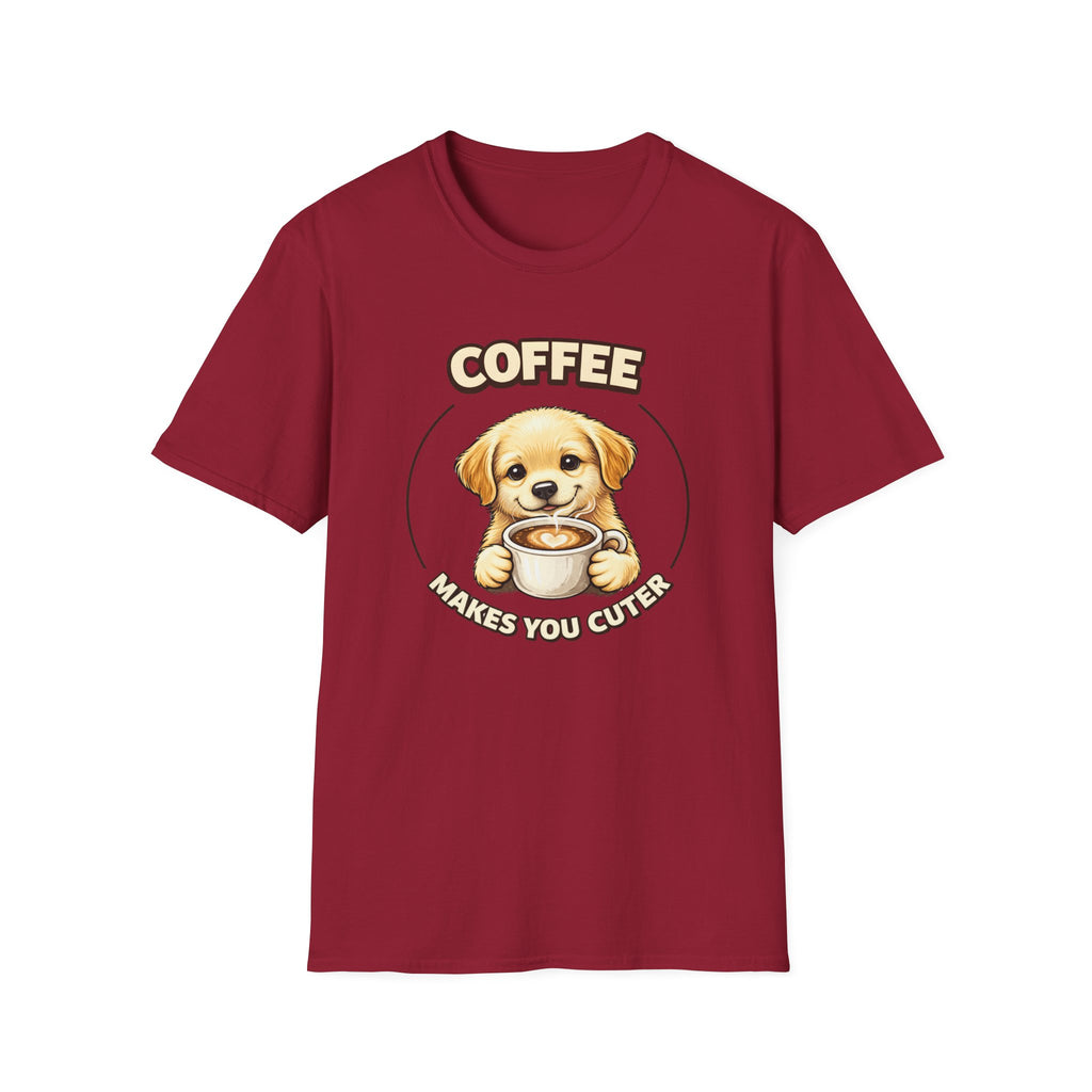 Coffee Makes You Cuter T-Shirt