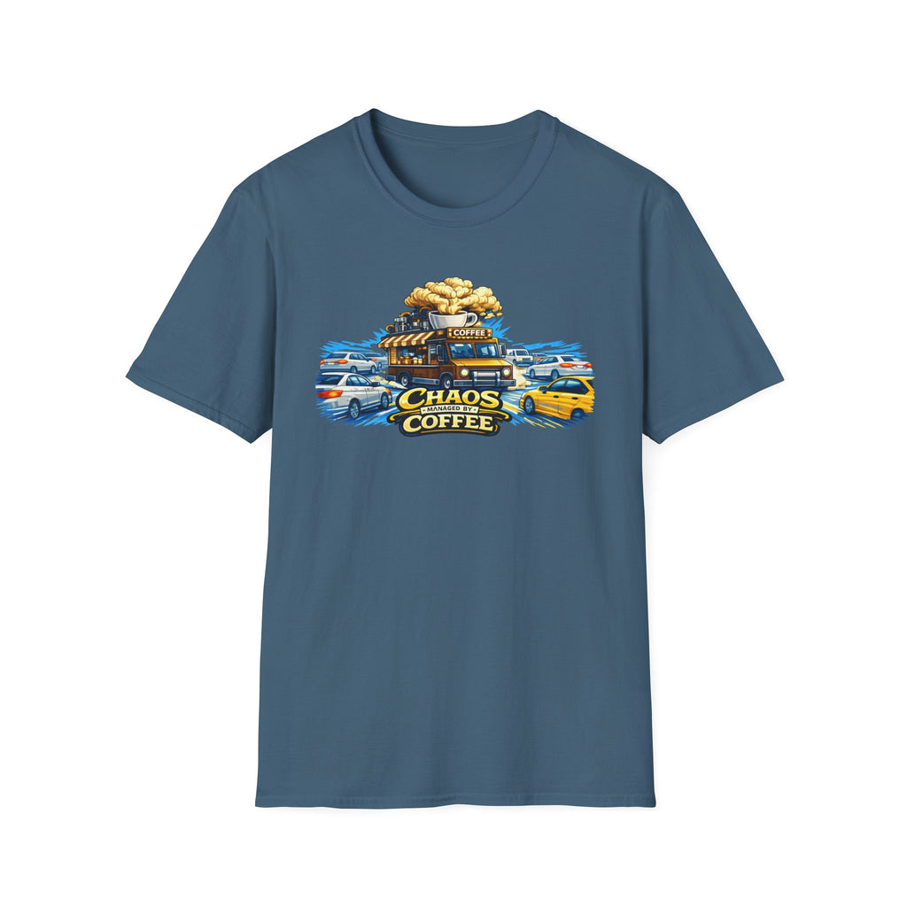 Chaos Managed by Coffee 2 T-Shirt
