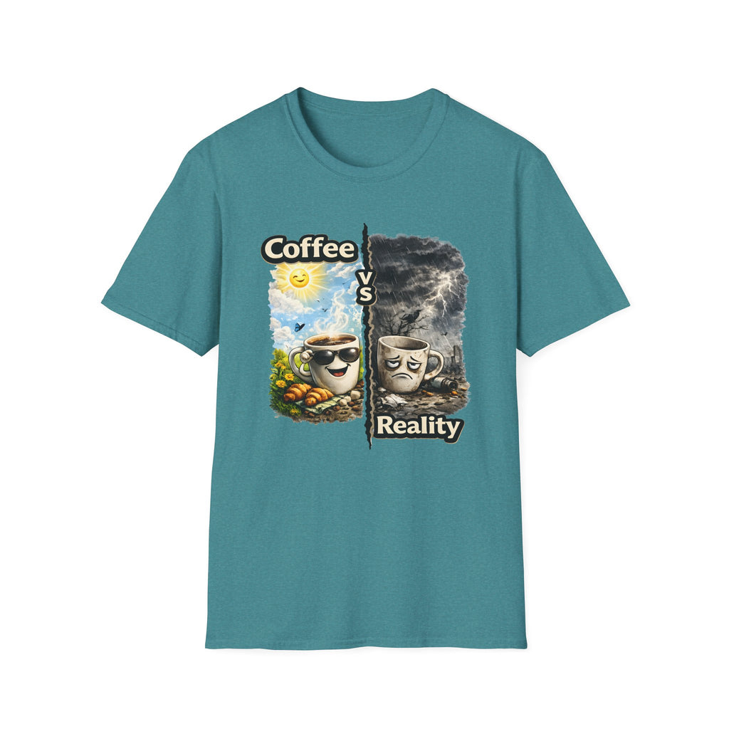 Coffee vs Reality T-Shirt