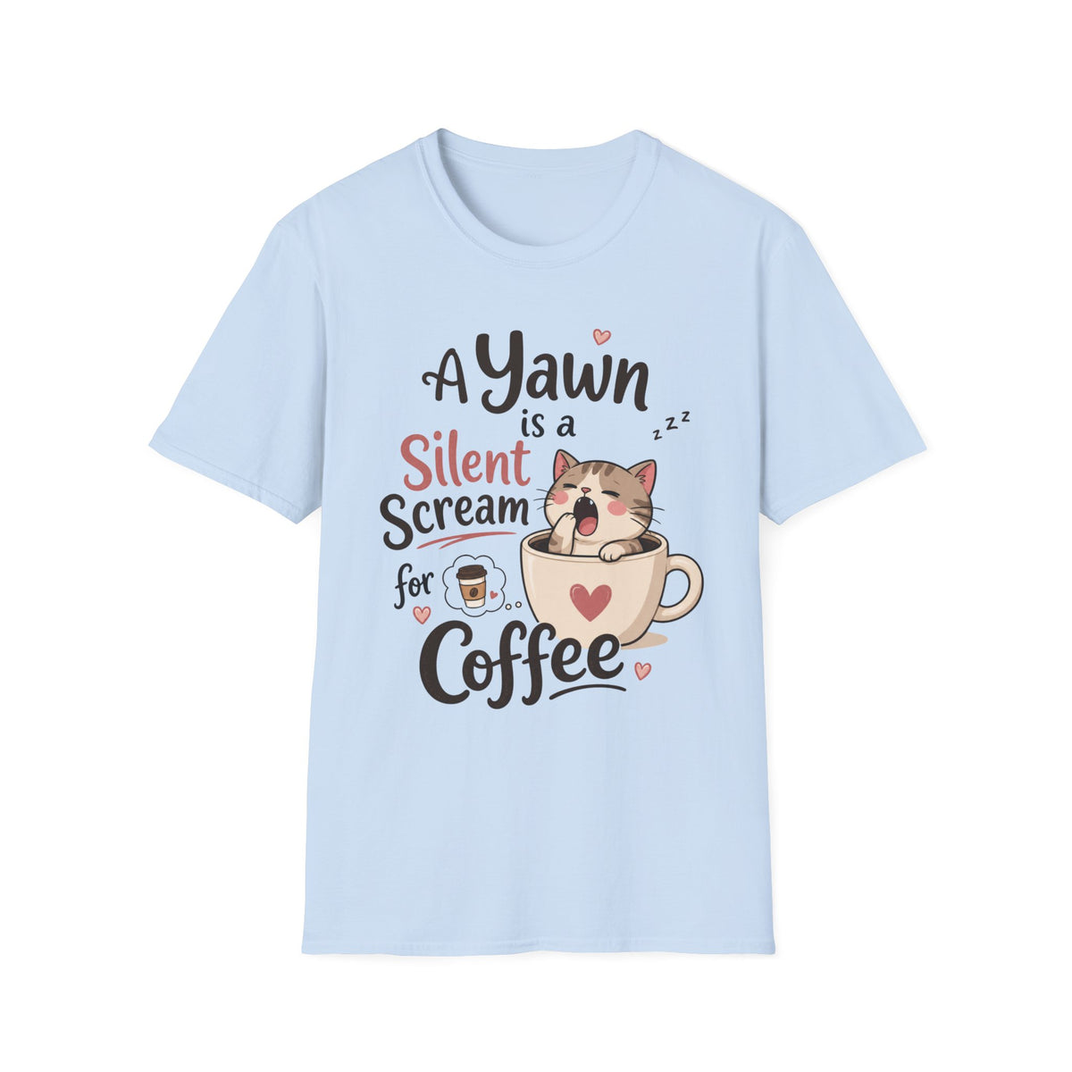 A Kitten's Yawn T-Shirt