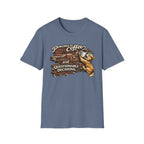Powered by Coffee and Questionable Decisions T-Shirt