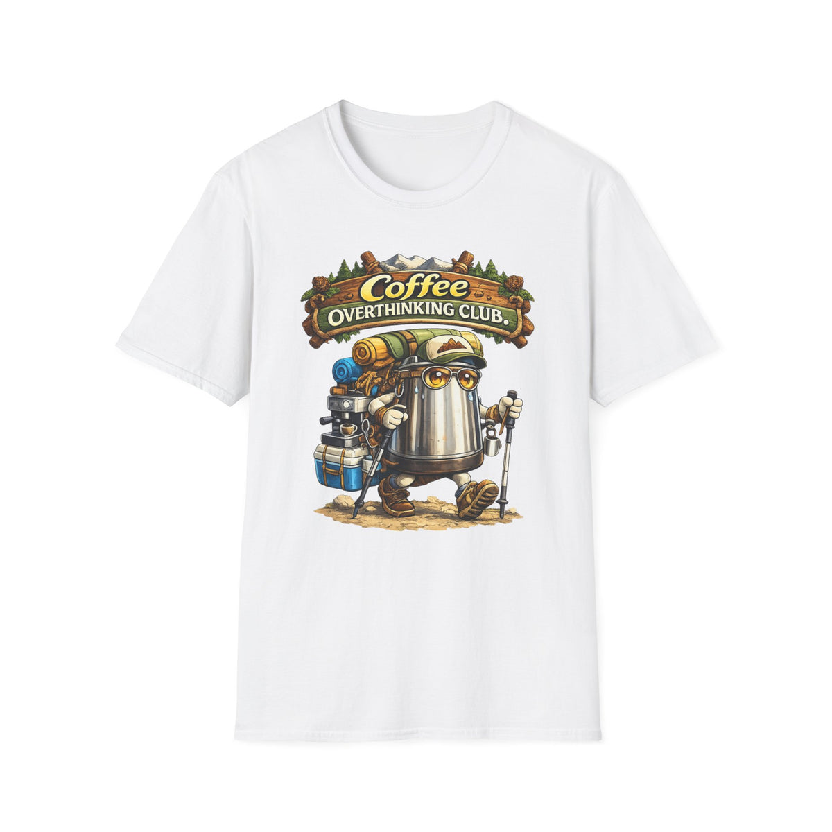 Coffee Overthinking Club T-Shirt