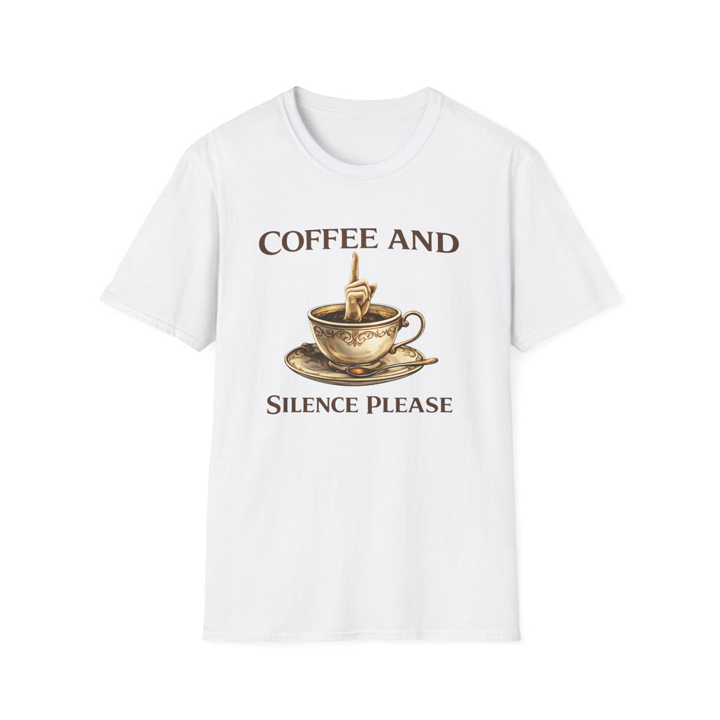 Coffee and Silence Please T-Shirt