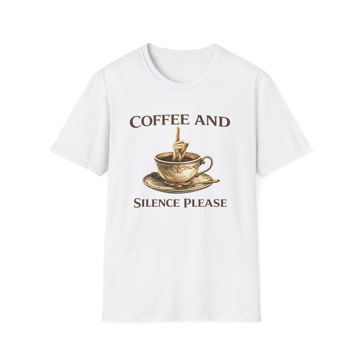 Coffee and Silence Please T-Shirt