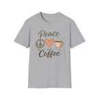 Peace, Love and Coffee T-Shirt