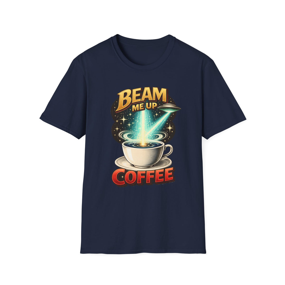 Beam Me Up Coffee T-Shirt