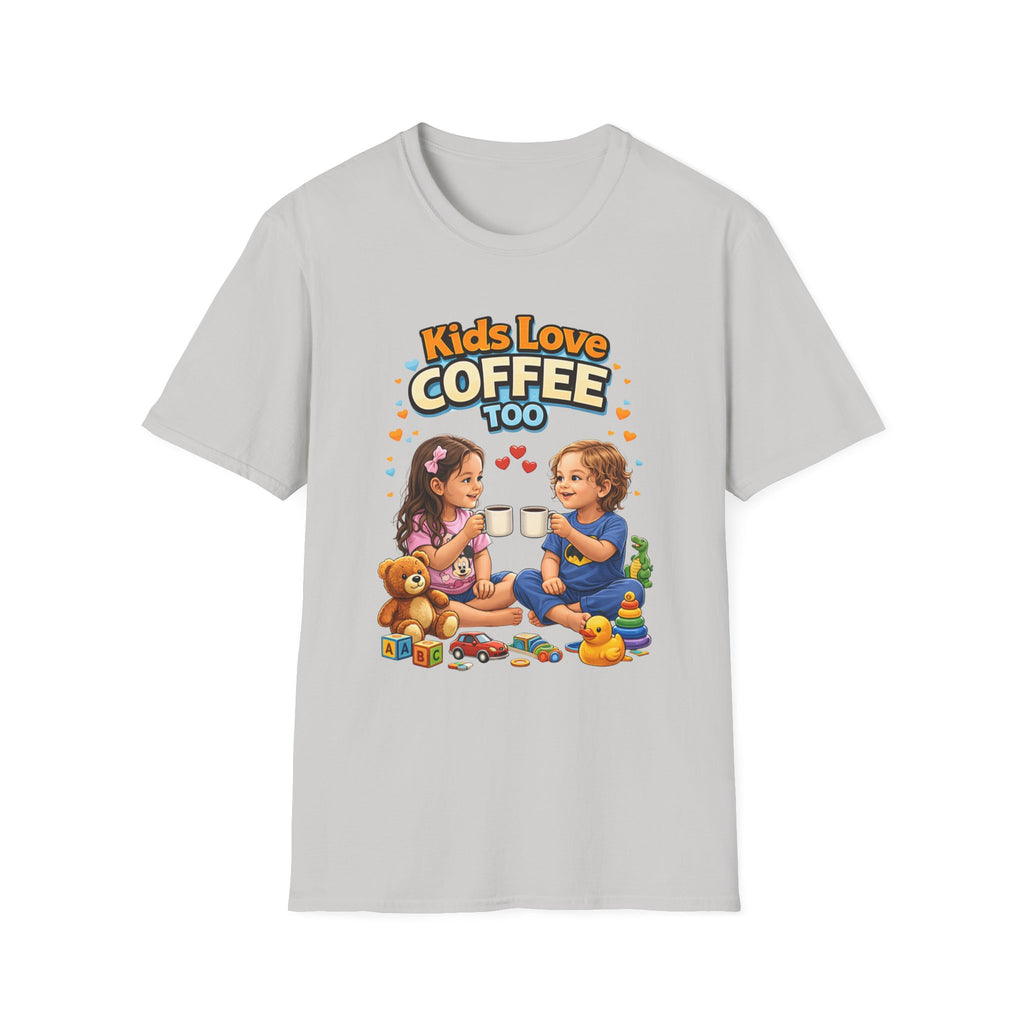 Kids Love Coffee Too T-Shirt