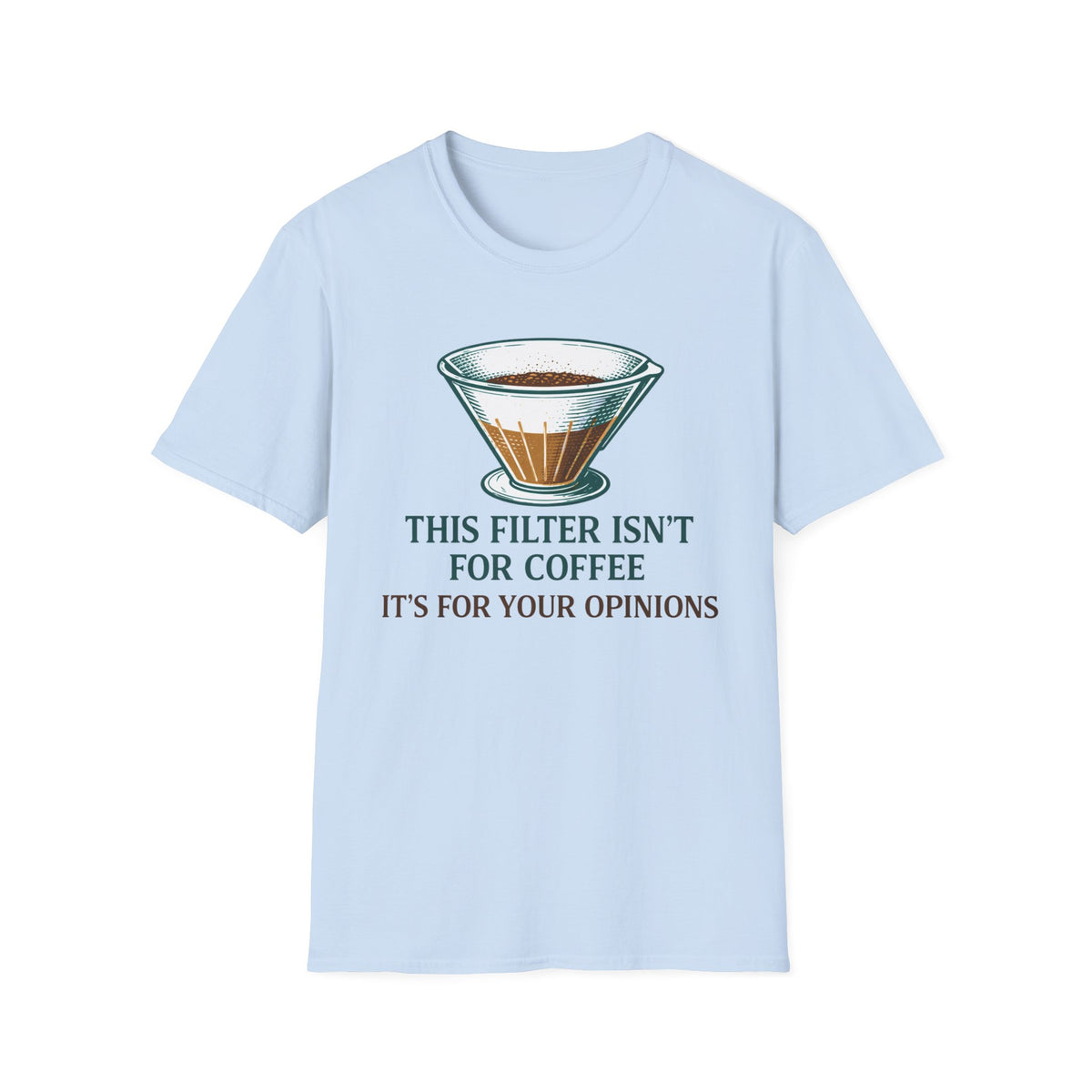 Coffee Filter T-Shirt