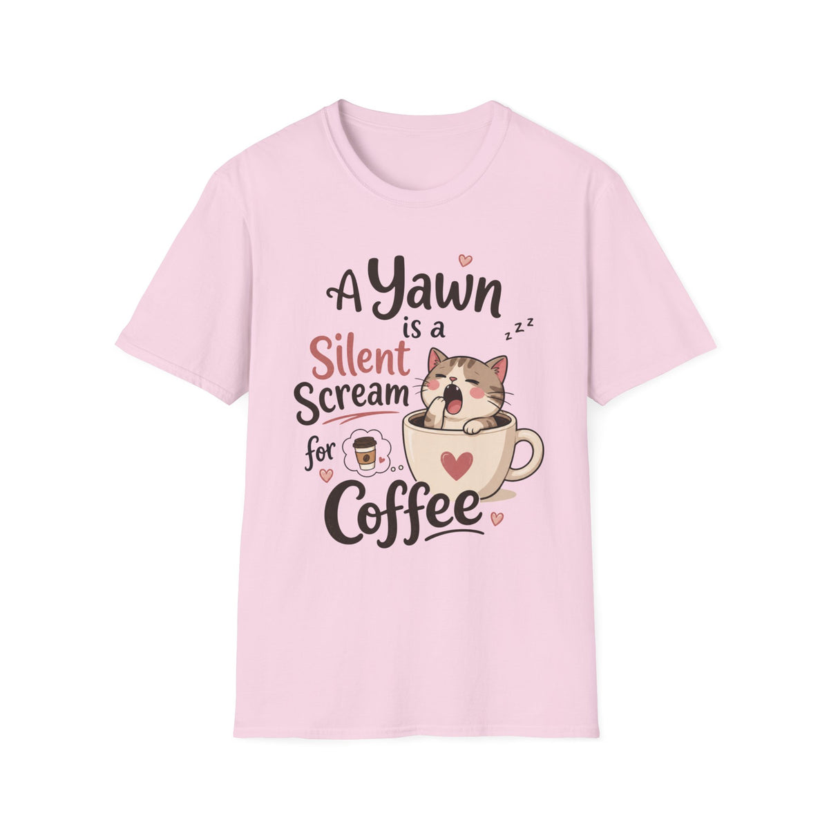 A Kitten's Yawn T-Shirt