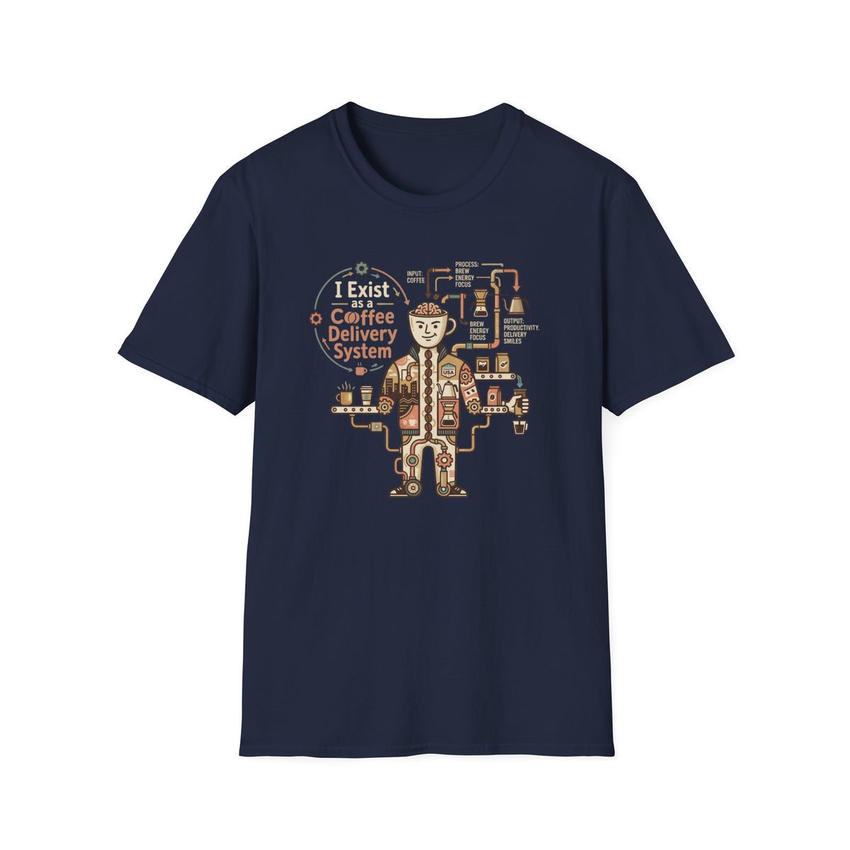 Coffee Delivery System T-Shirt