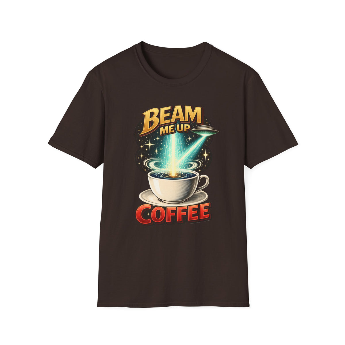 Beam Me Up Coffee T-Shirt