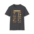 Levels of Coffee Addiction T-Shirt