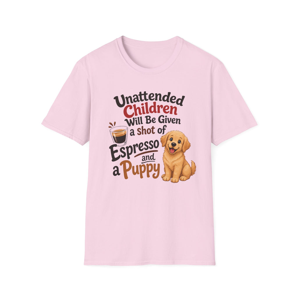 Espresso and a Puppy T-Shirt