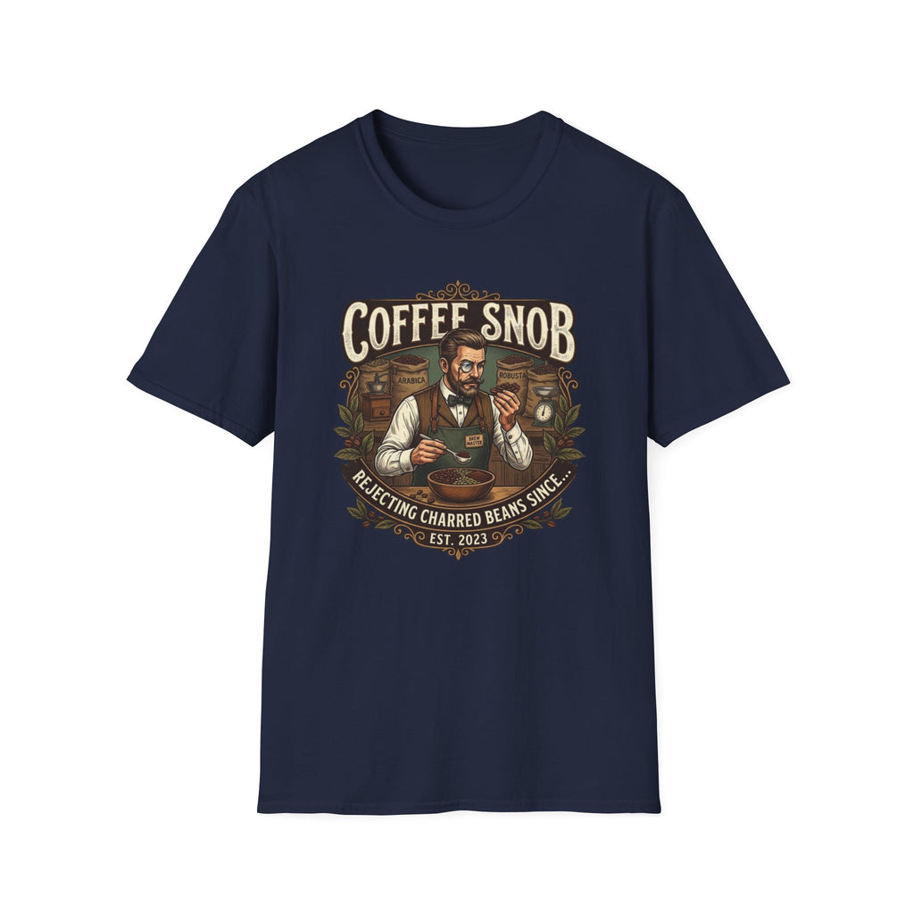 Coffee Snob Male T-Shirt